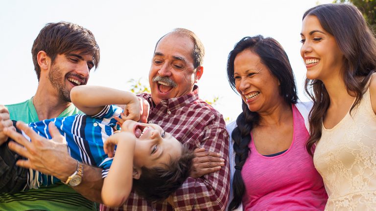 Generations of family together